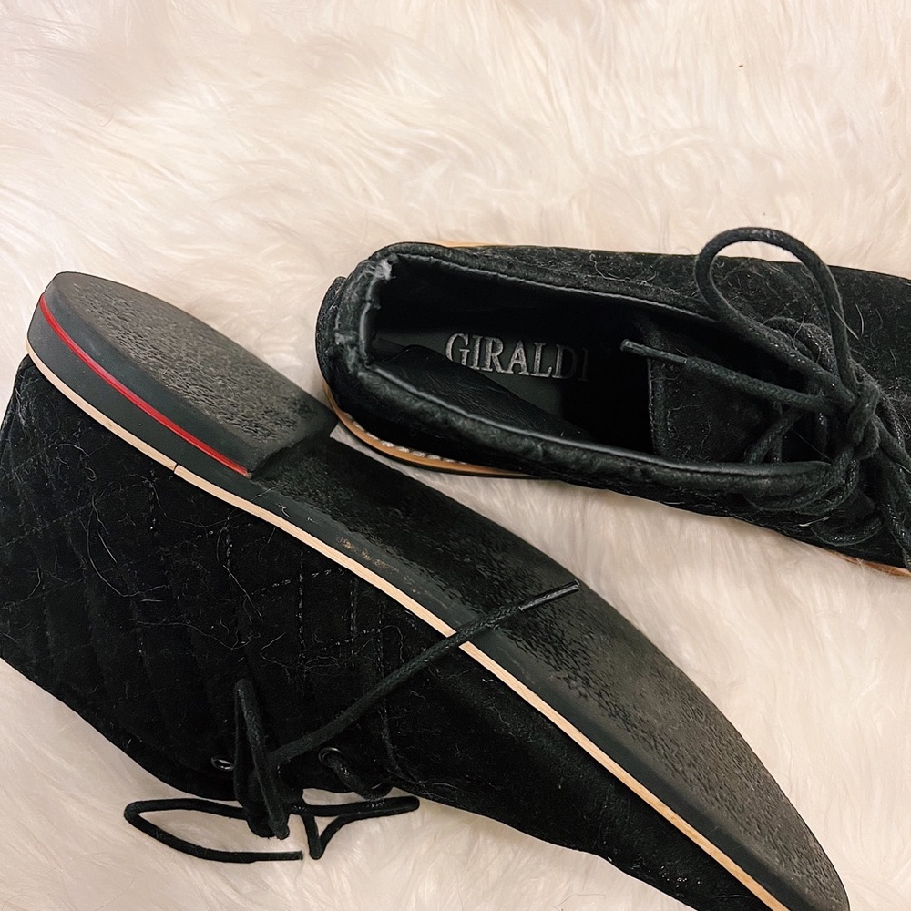 Men’s Giraldi Black Suede Chukka Boots